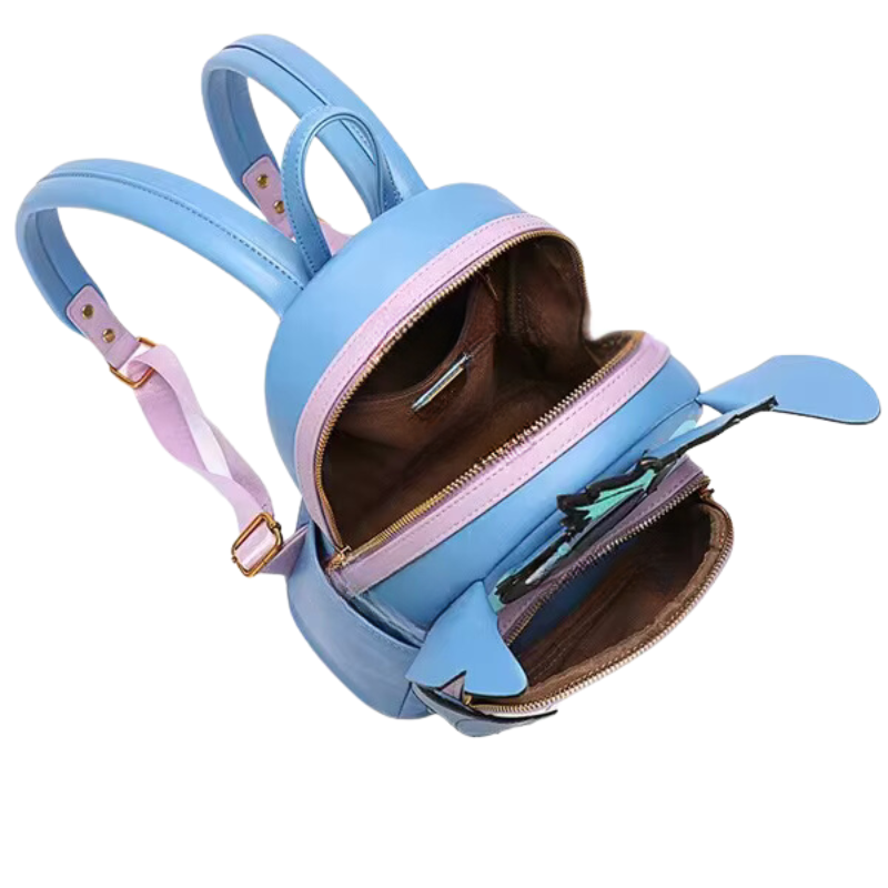 Mochila Escolar Feminina de Couro