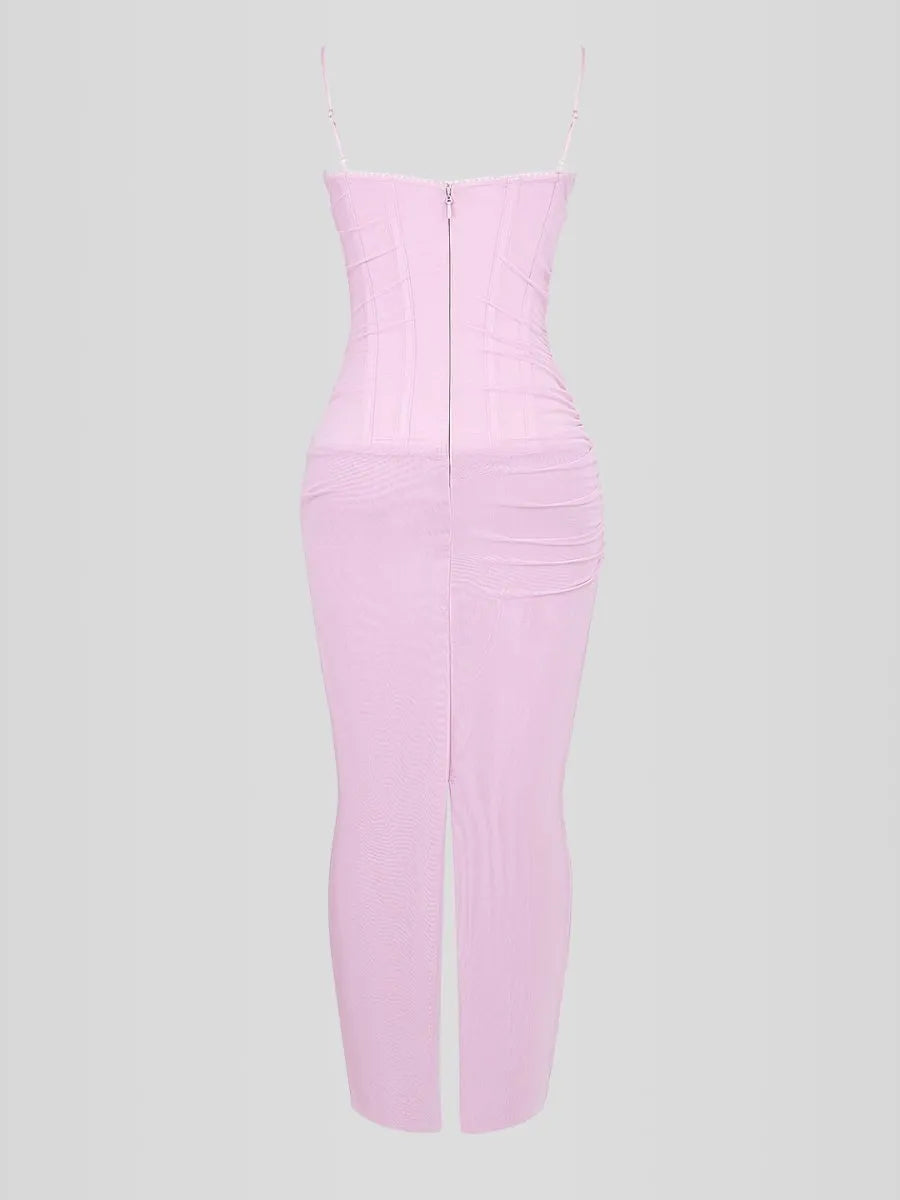 Vestido Longo Slim - Lindele Exclusive