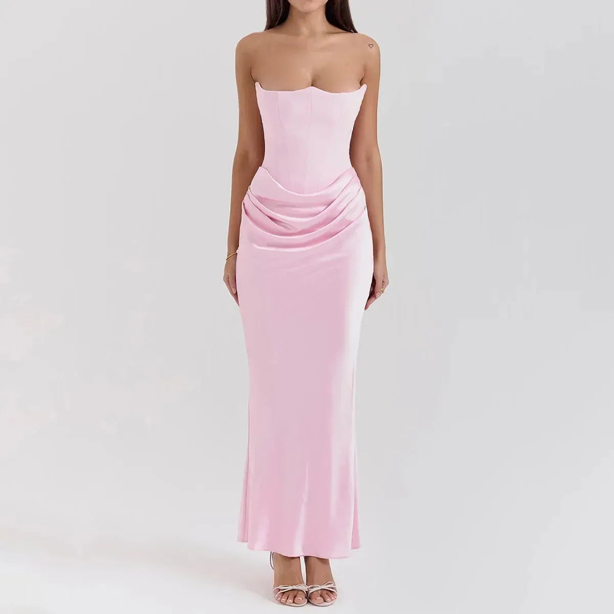 Vestido Acetinado - Lindele Exclusive