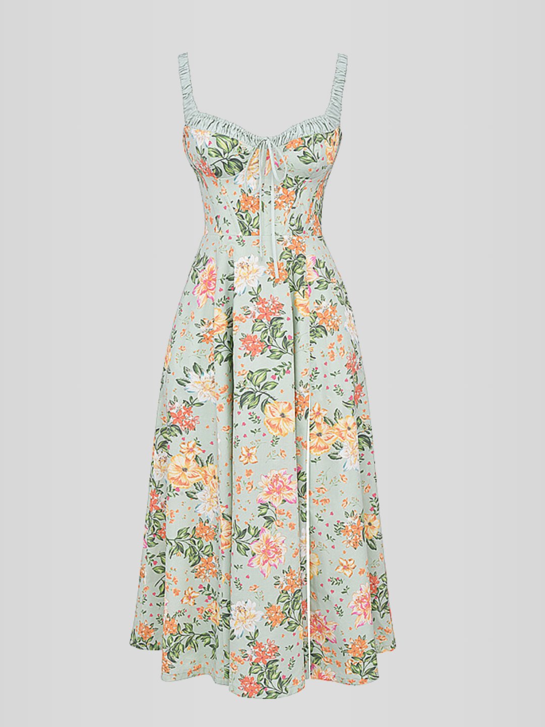 Vestido Bustier Midi - Modelador - Lindele Exclusive