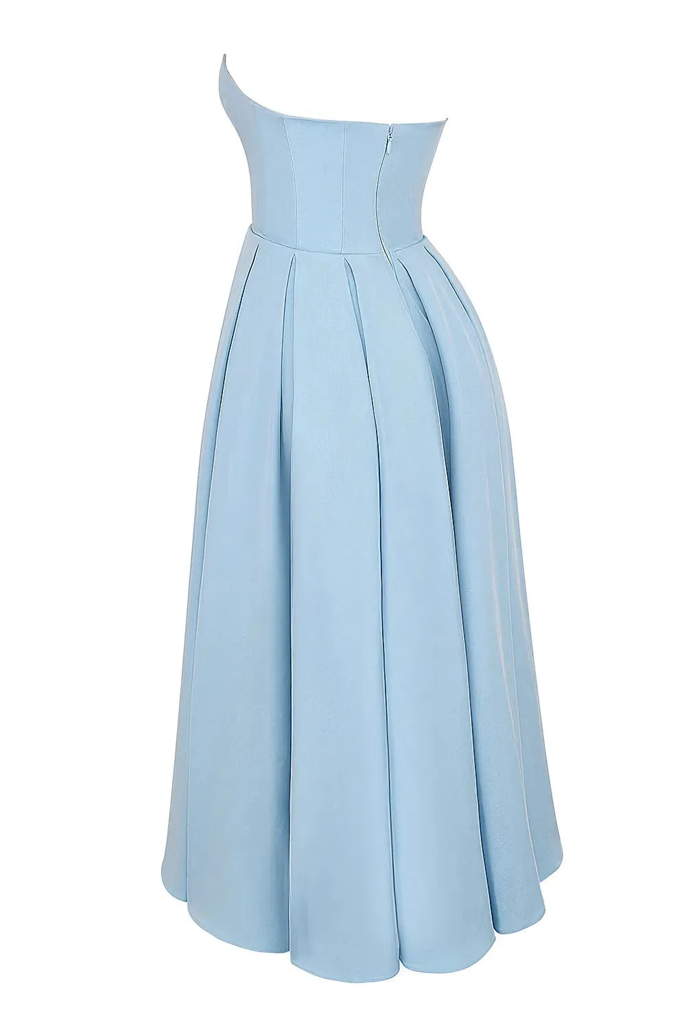 Vestido Feminino Midi Sem Alça - Lindele Exclusive