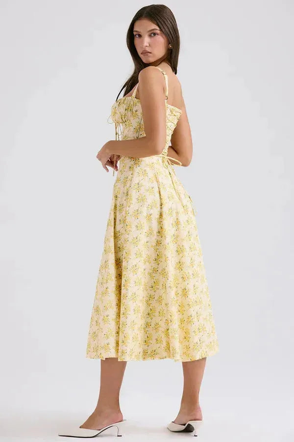 Vestido Midi Charlotte - Lindele Exclusive