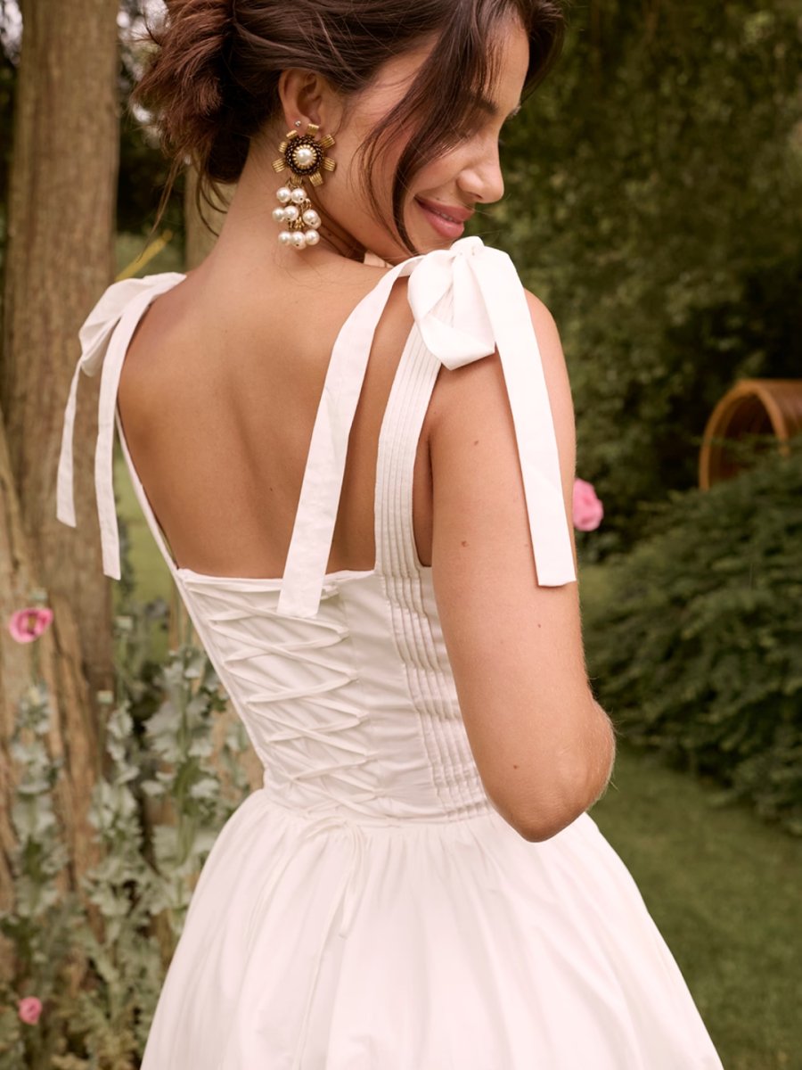 Vestido Corpete com barbatanas - Lindele Exclusive