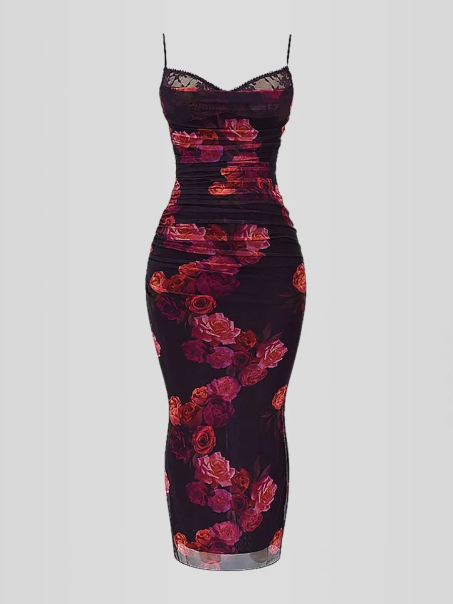 Vestido Longo Slim - Lindele Exclusive