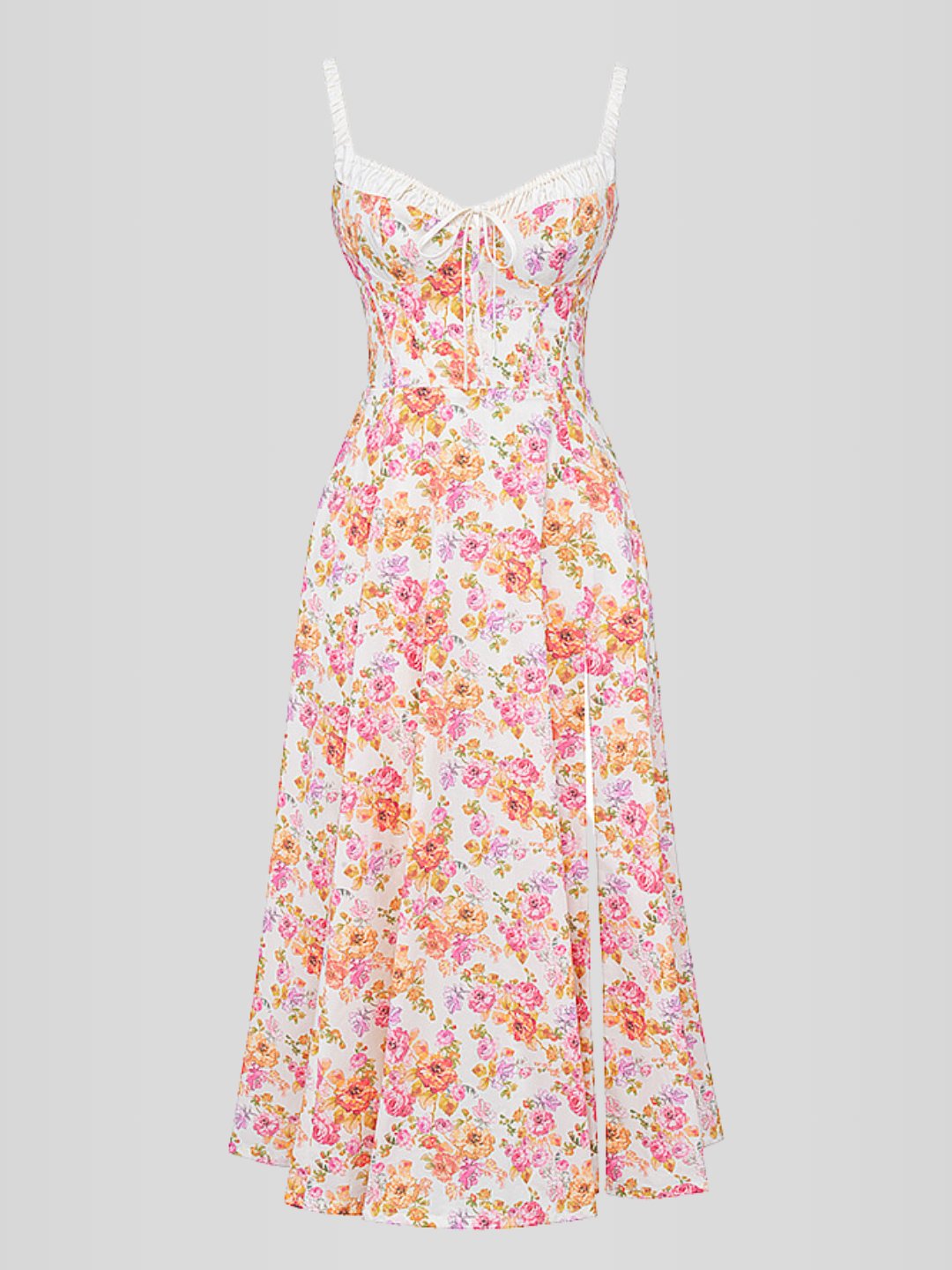 Vestido Bustier Midi - Modelador - Lindele Exclusive