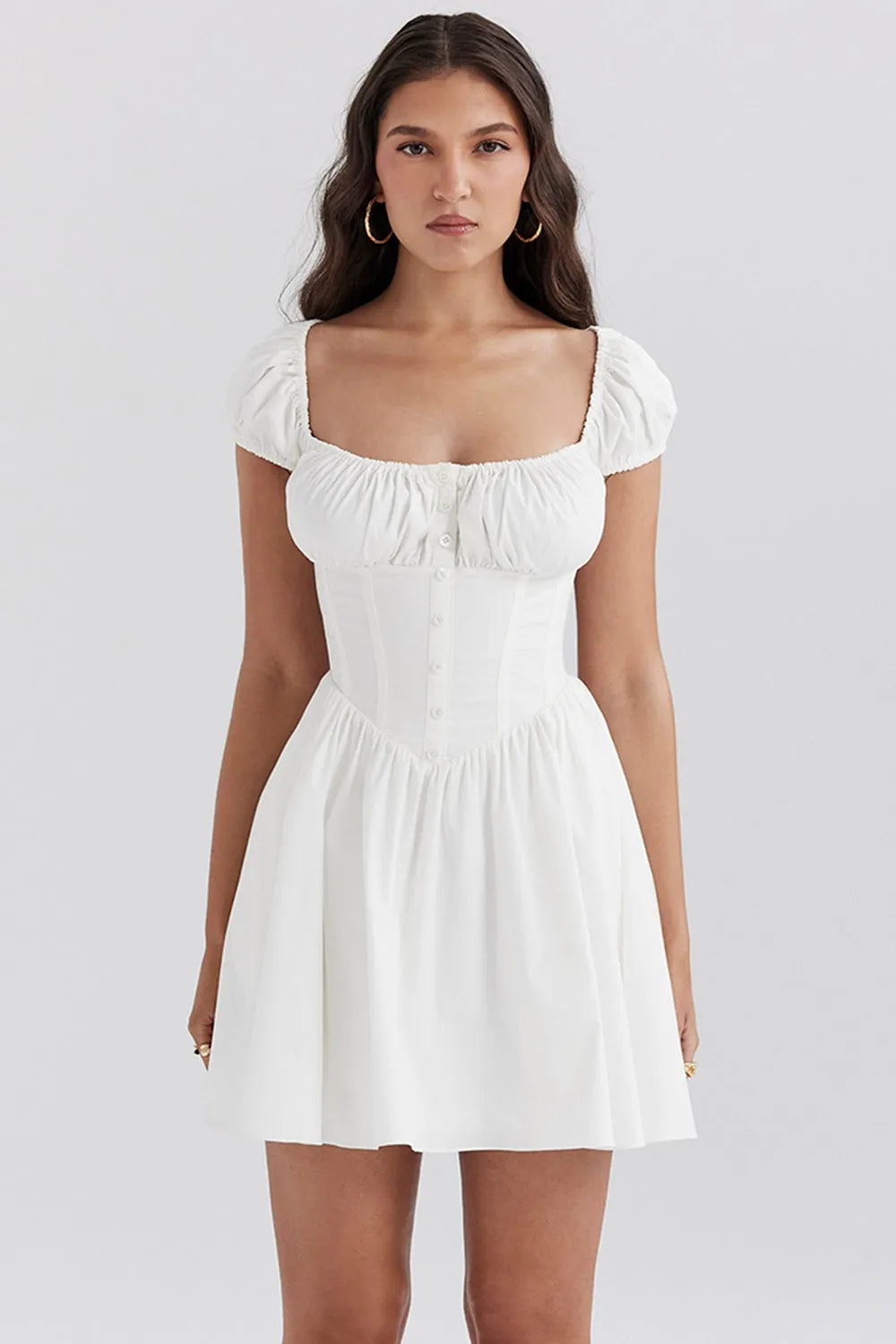 Vestido Curto Bustier - Lindele Exclusive