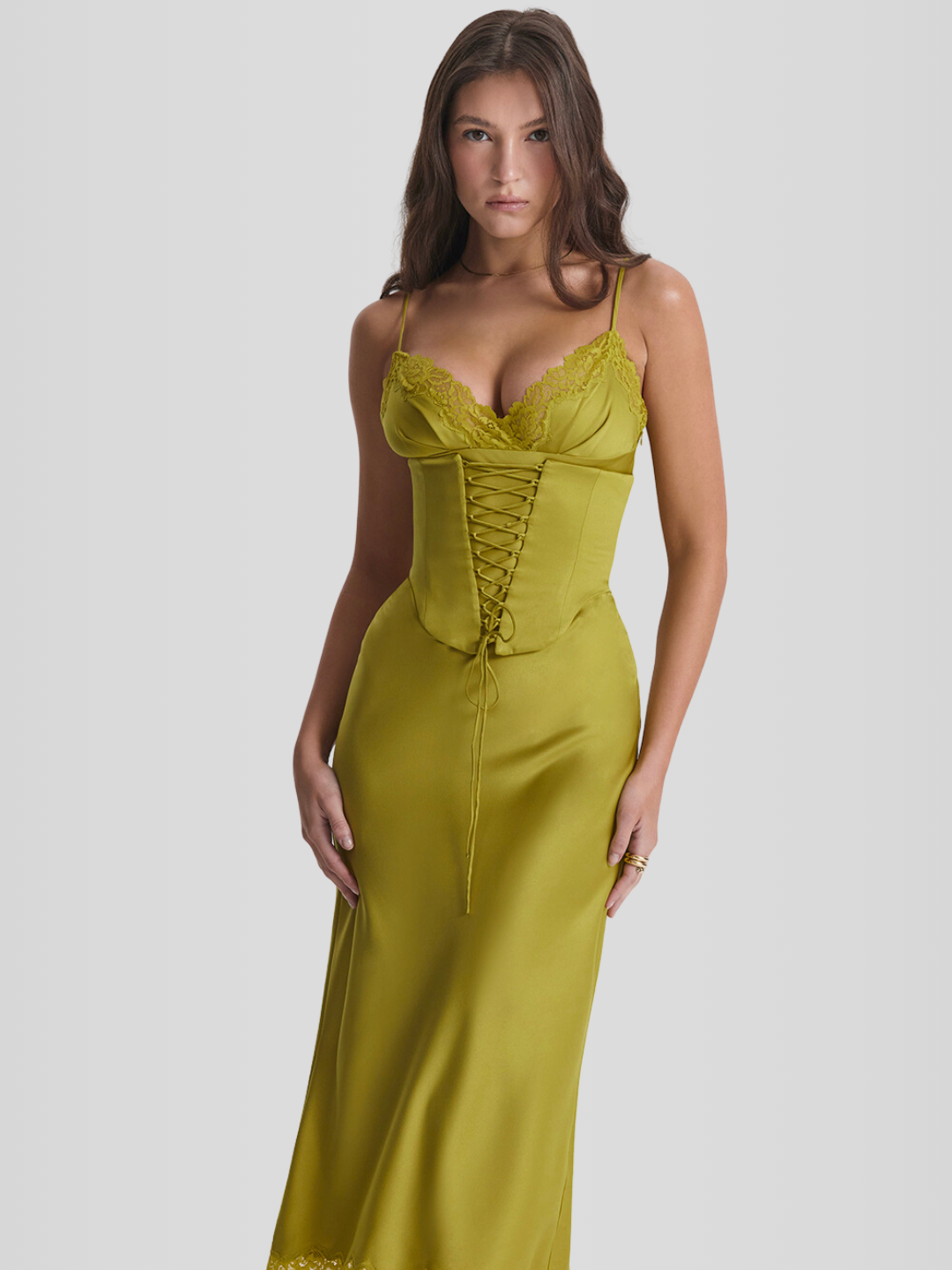 Vestido Longo Espartilho - Lindele Exclusive