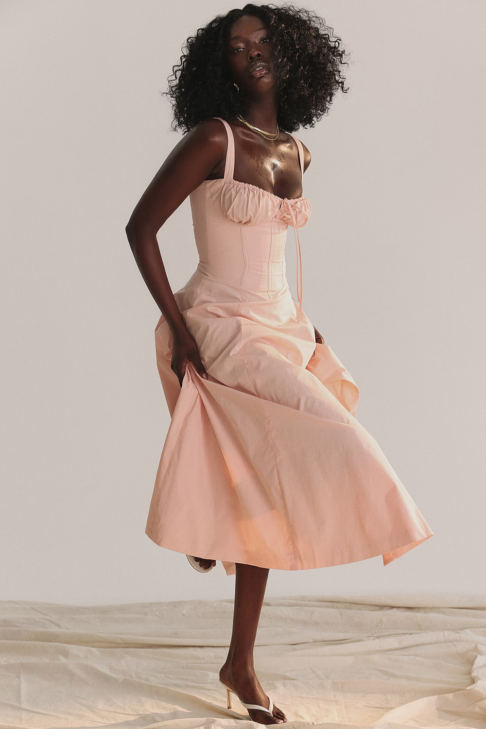 Vestido Midi Charlotte - Lindele Exclusive