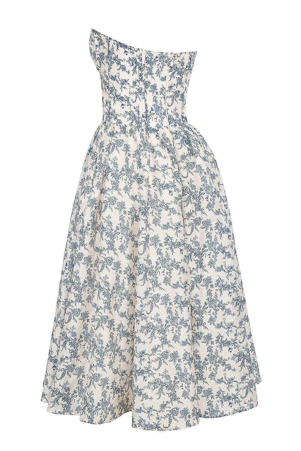 Vestido Midi Floral - Lindele Exclusive