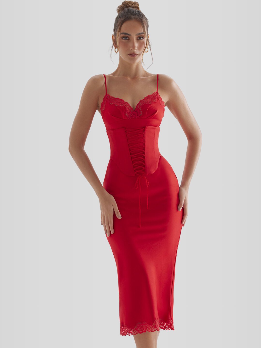 Vestido Longo Espartilho - Lindele Exclusive