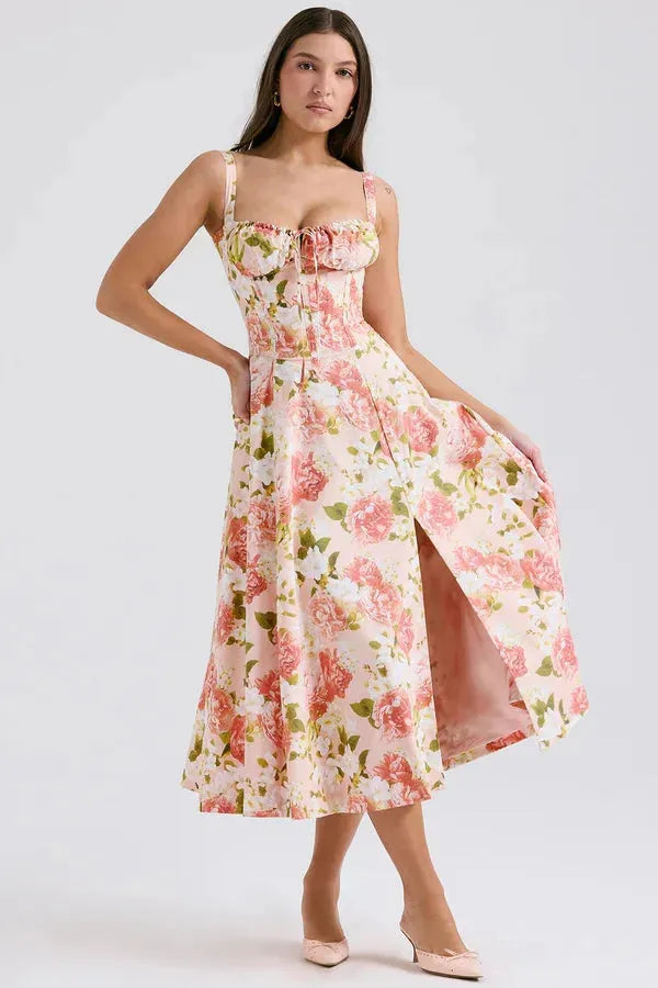 Vestido Midi Charlotte - Lindele Exclusive