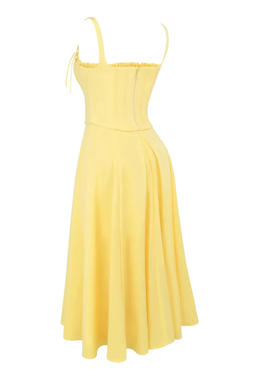 Vestido Midi Com Espartilho - Lindele Exclusive