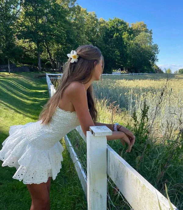 Vestido Curto Modelo Grego - Lindele Exclusive