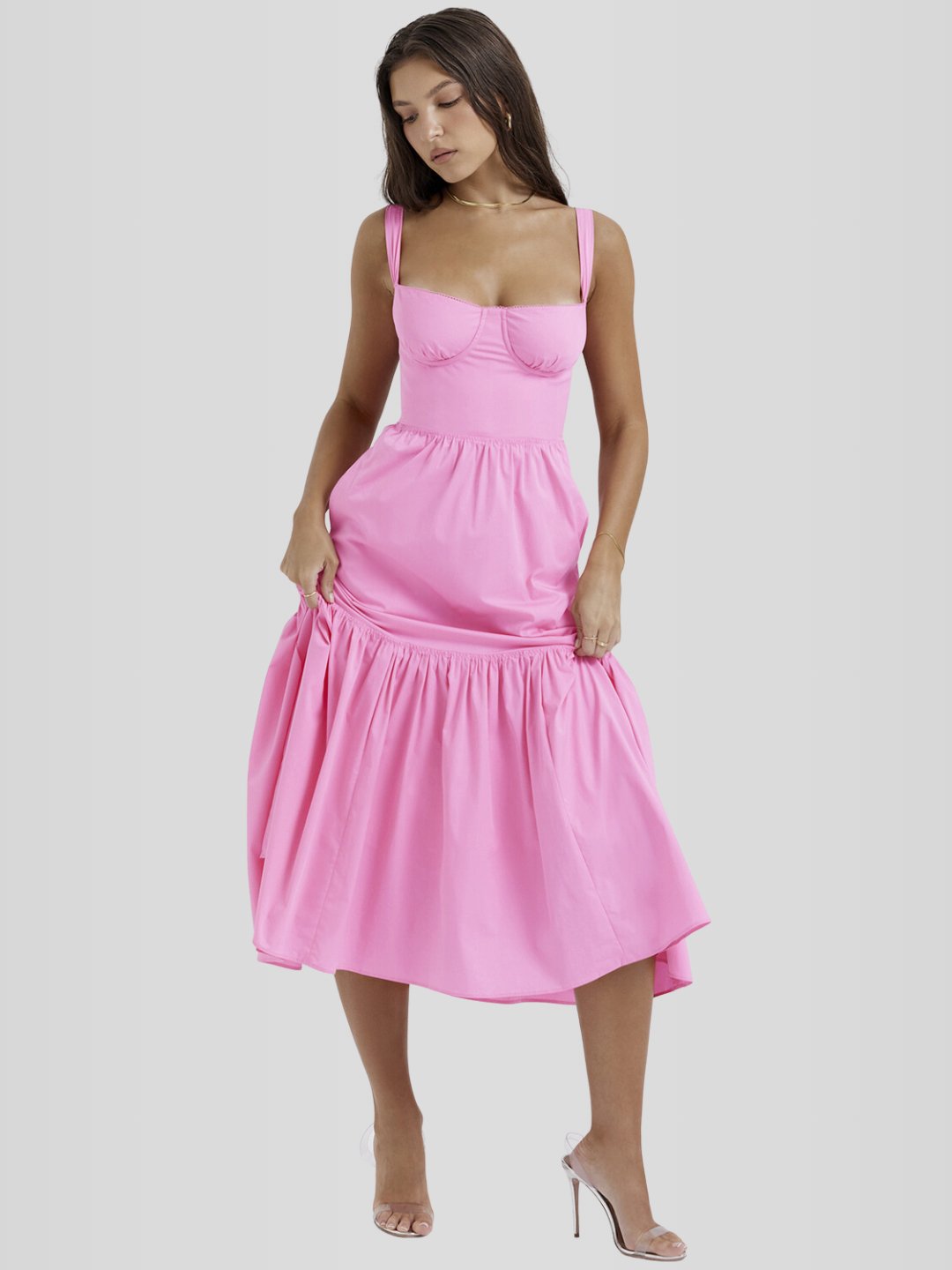 Vestido Midi Arizona - Lindele Exclusive