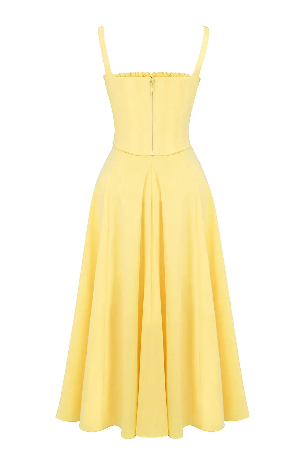 Vestido Midi Com Espartilho - Lindele Exclusive