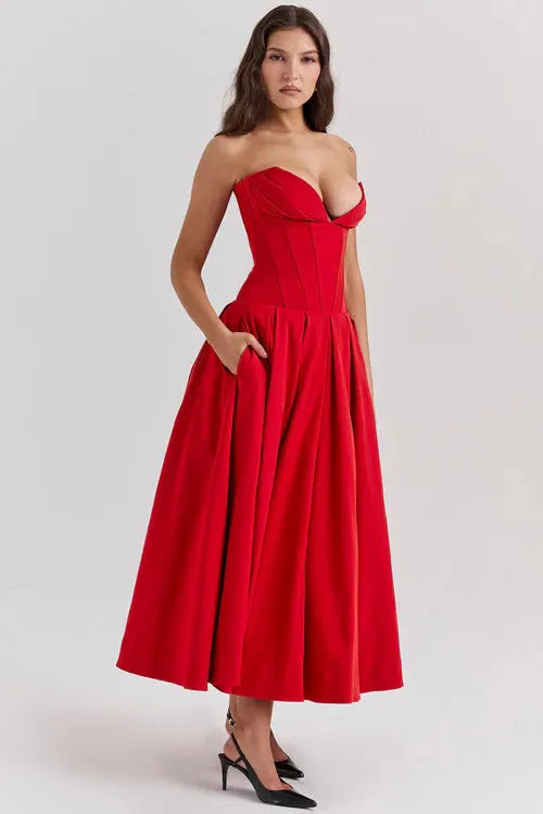 Vestido Espartilho - Lindele Exclusive