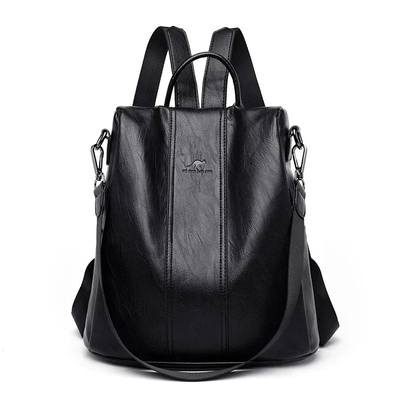 Mochila Feminina de Couro - Amélie