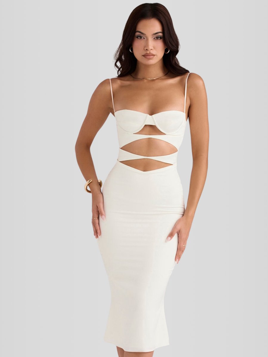 Vestido Midi Modelador - Lindele Exclusive