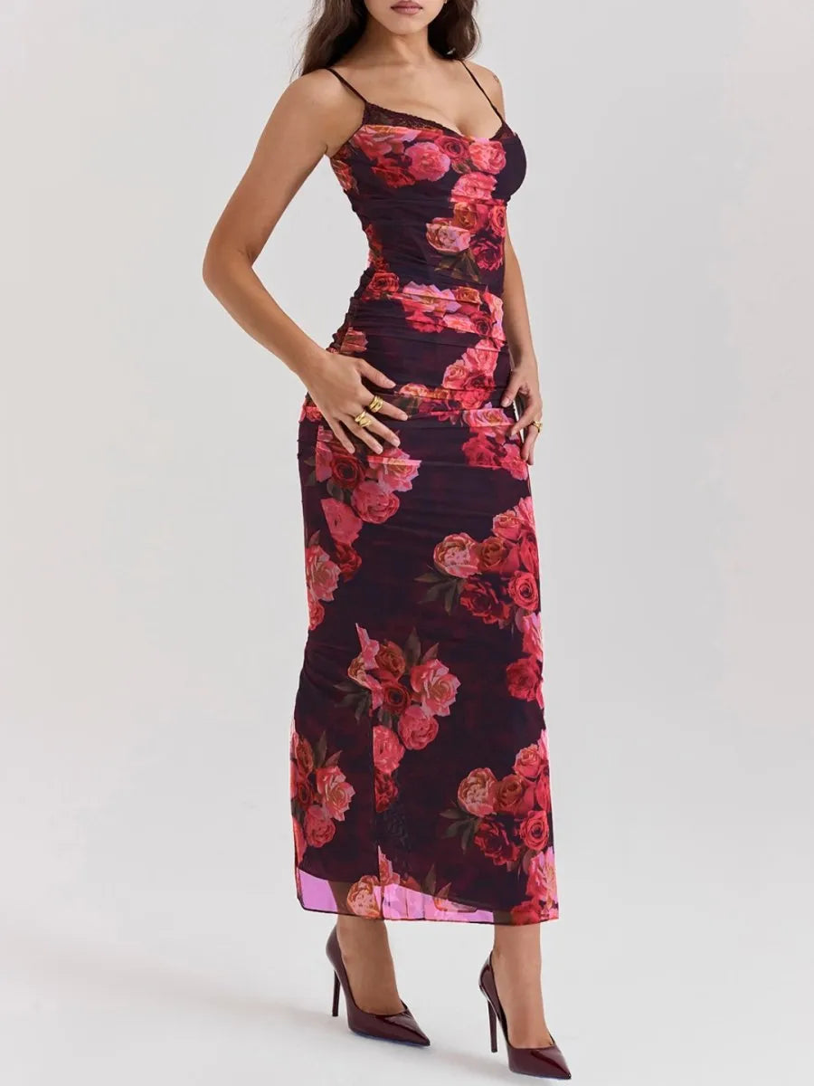 Vestido Longo Slim - Lindele Exclusive