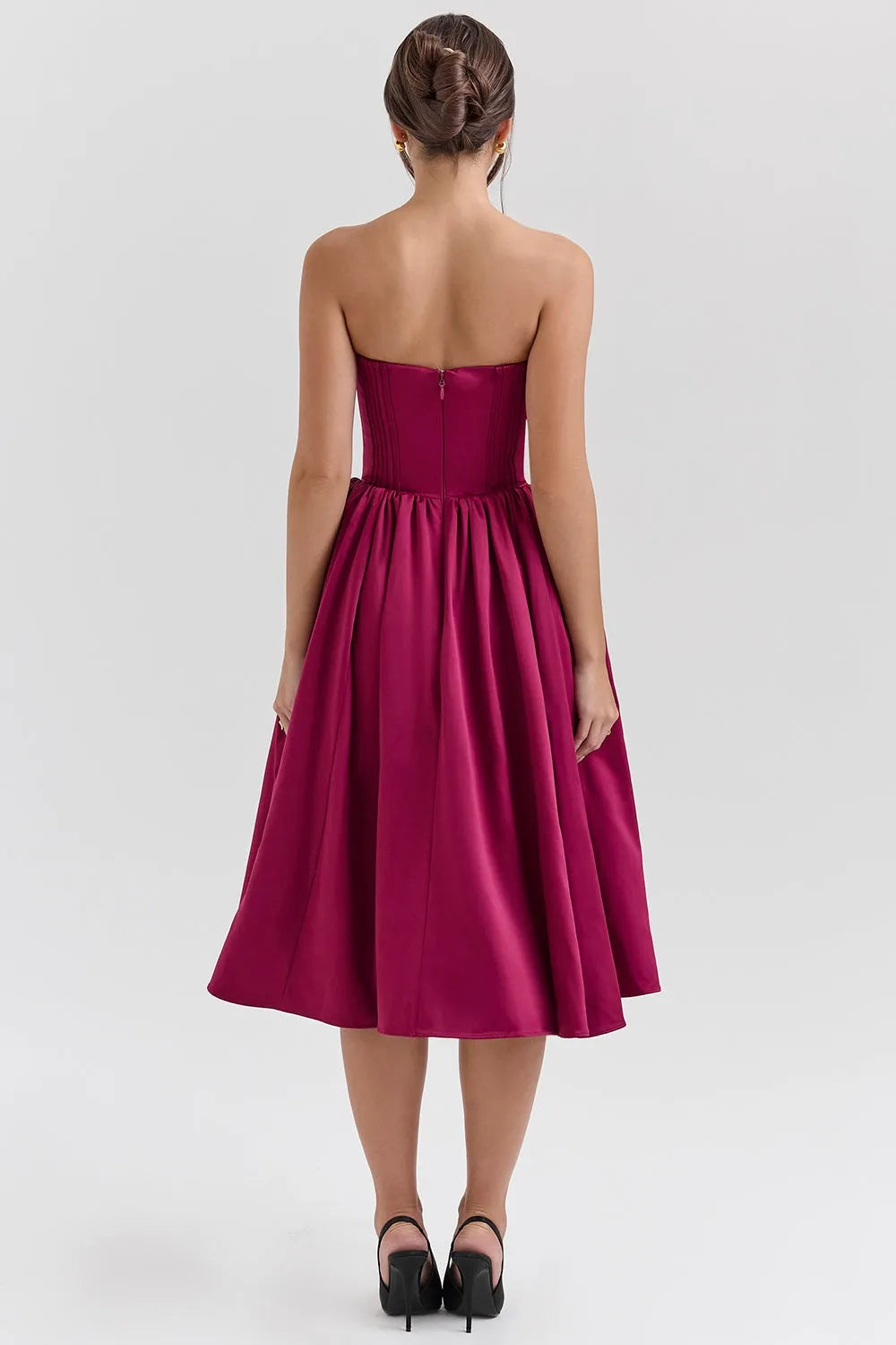 Vestido Midi Bailarina - Lindele Exclusive