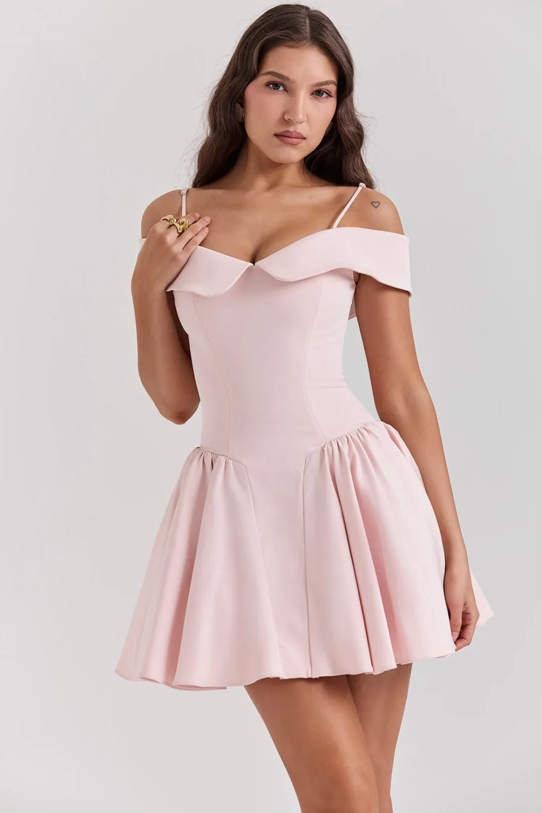 Vestido Curto Bailarina - Lindele Exclusive