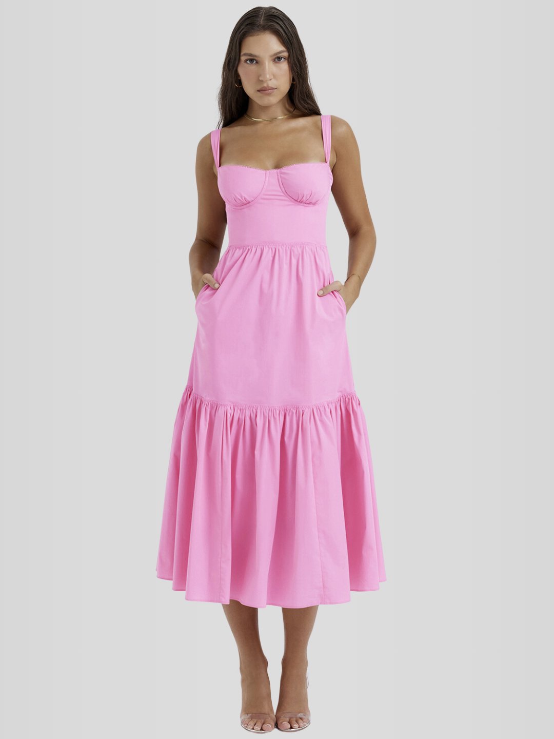 Vestido Midi Arizona - Lindele Exclusive