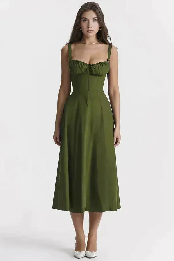 Vestido Midi Charlotte - Lindele Exclusive