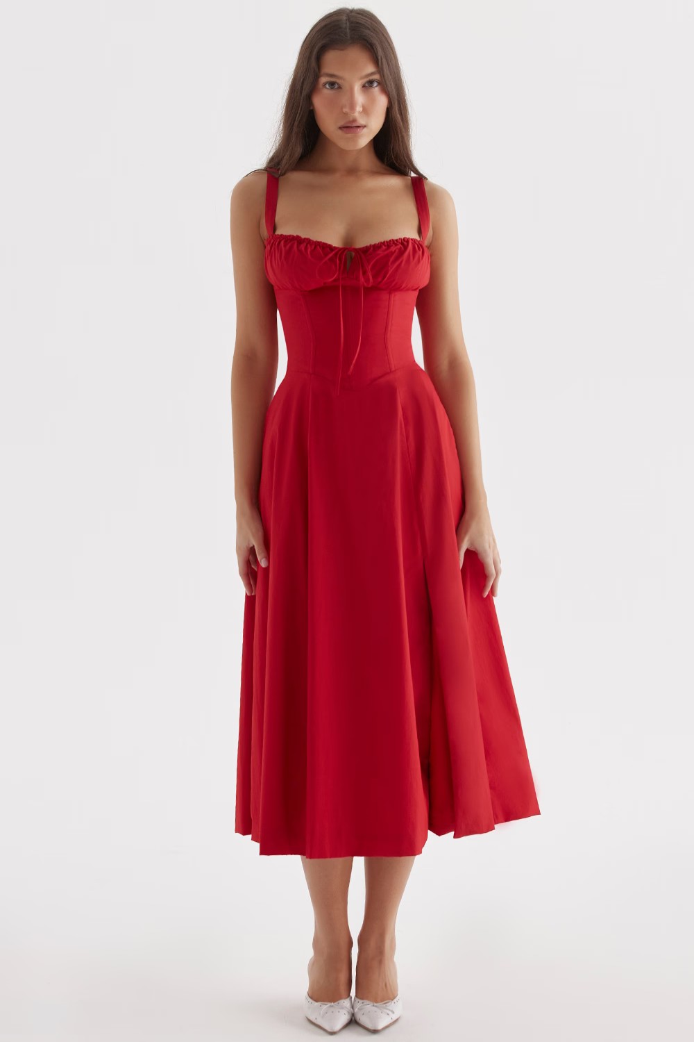 Vestido Midi Charlotte - Lindele Exclusive