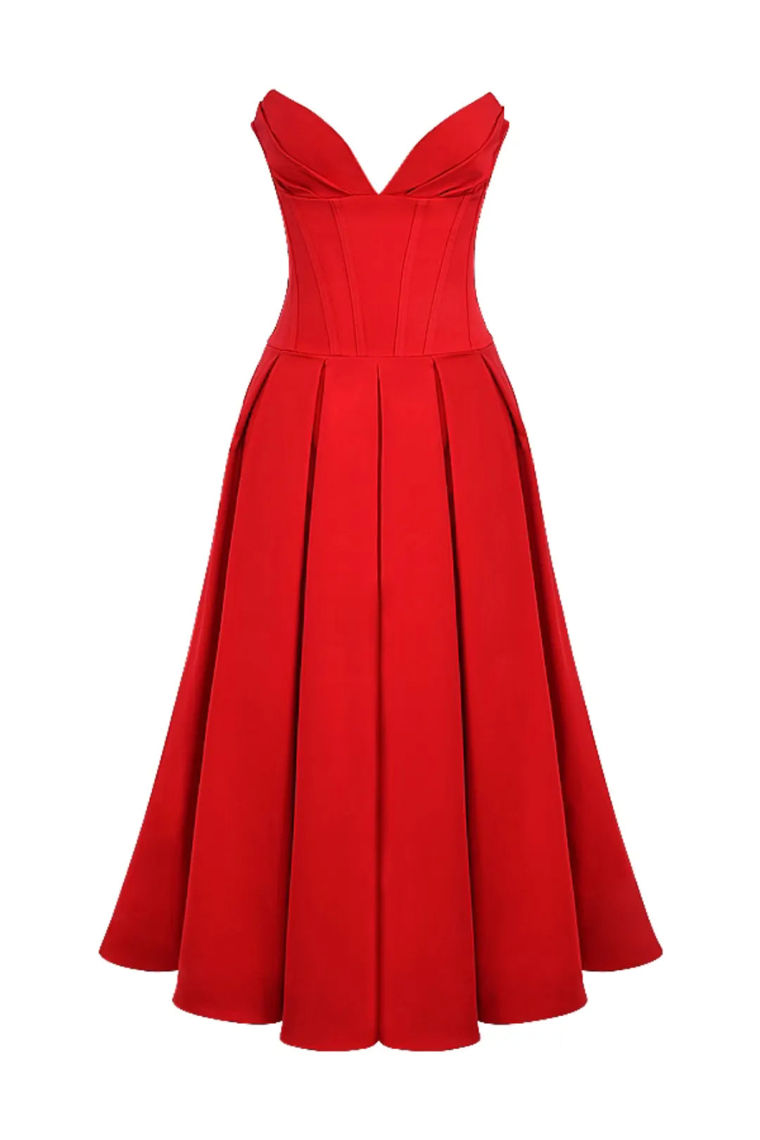Vestido Midi Espartilho - Lindele Exclusive