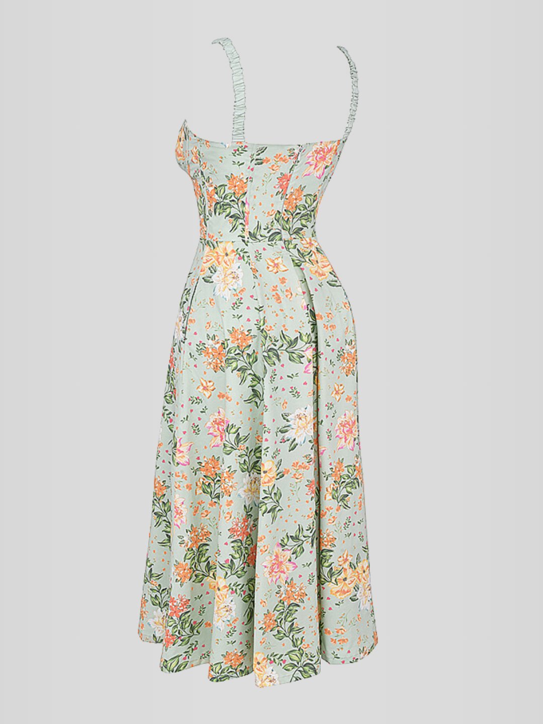 Vestido Bustier Midi - Modelador - Lindele Exclusive