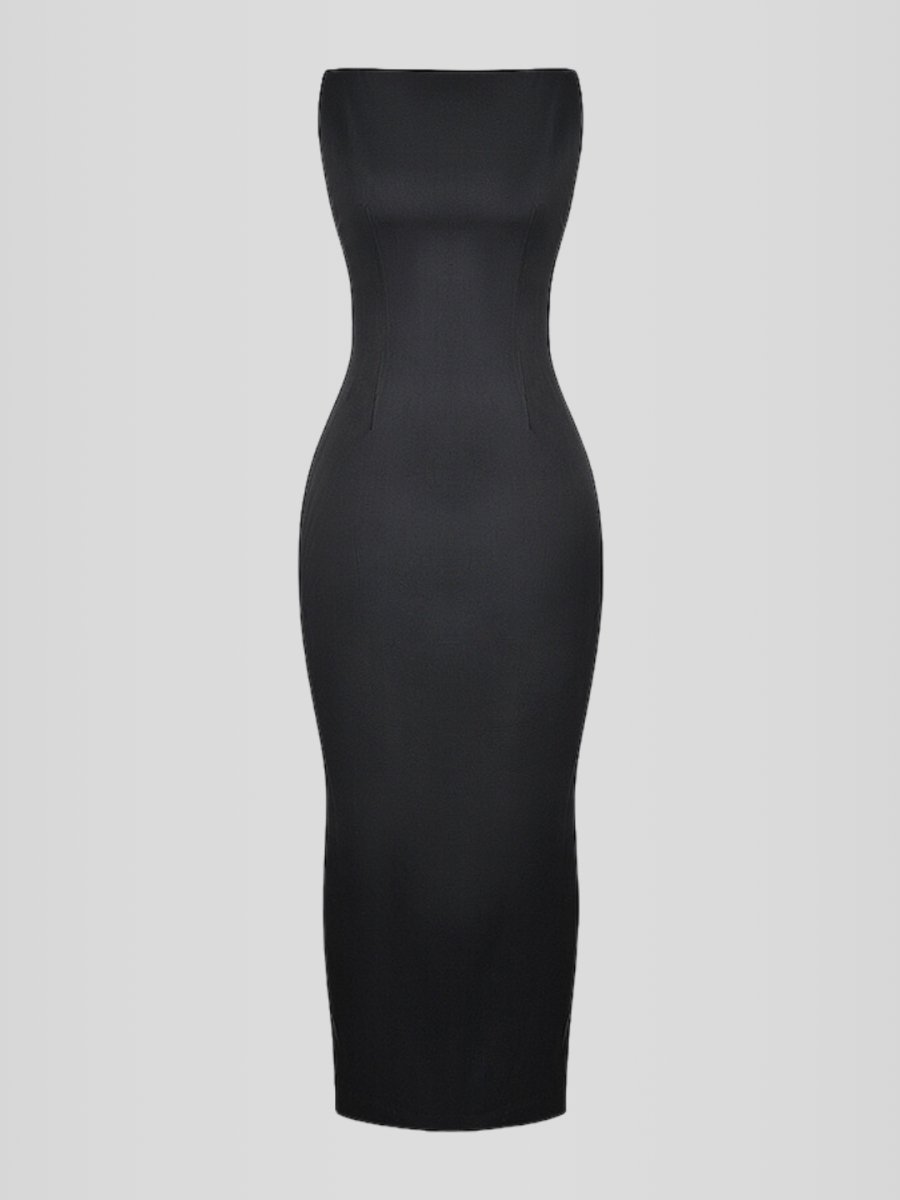 Vestido Longo Preto - Lindele Exclusive