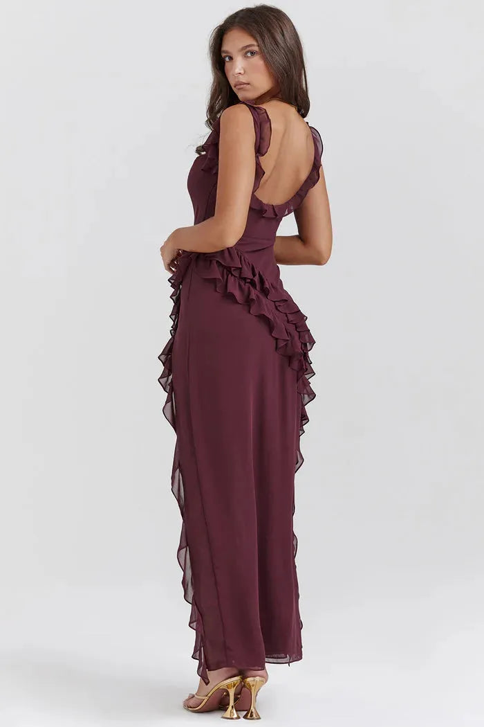 Vestido Longo Split - Lindele Exclusive