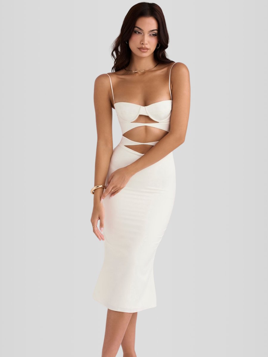 Vestido Midi Modelador - Lindele Exclusive