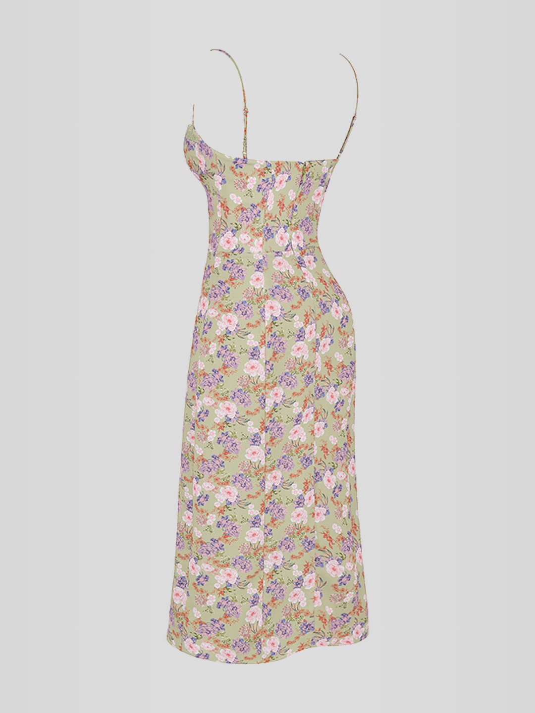 Vestido Midi Floral - Lindele Exclusive