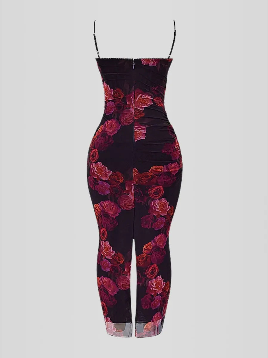 Vestido Longo Slim - Lindele Exclusive