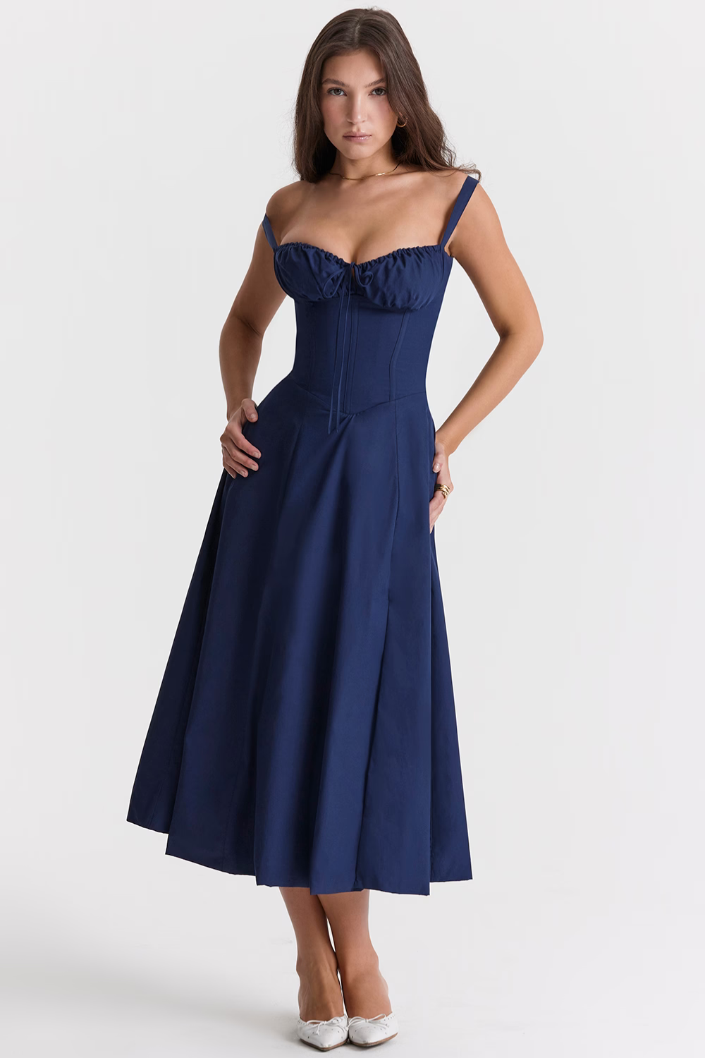 Vestido Midi Charlotte - Lindele Exclusive
