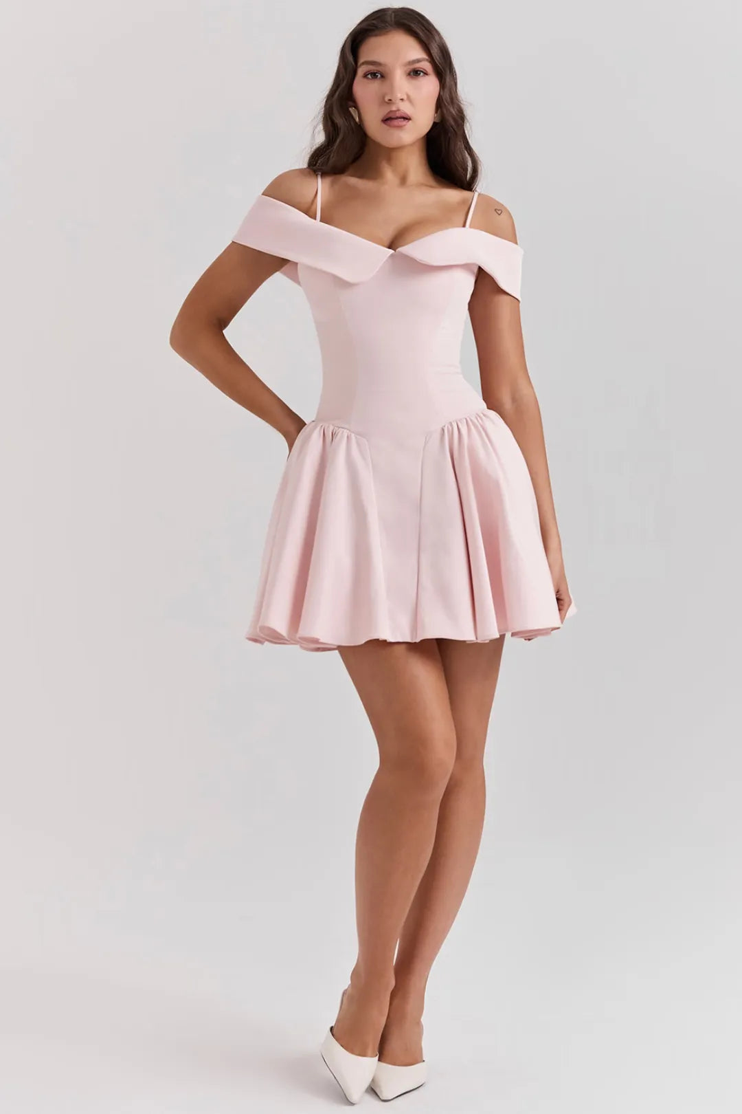 Vestido Curto Bailarina - Lindele Exclusive