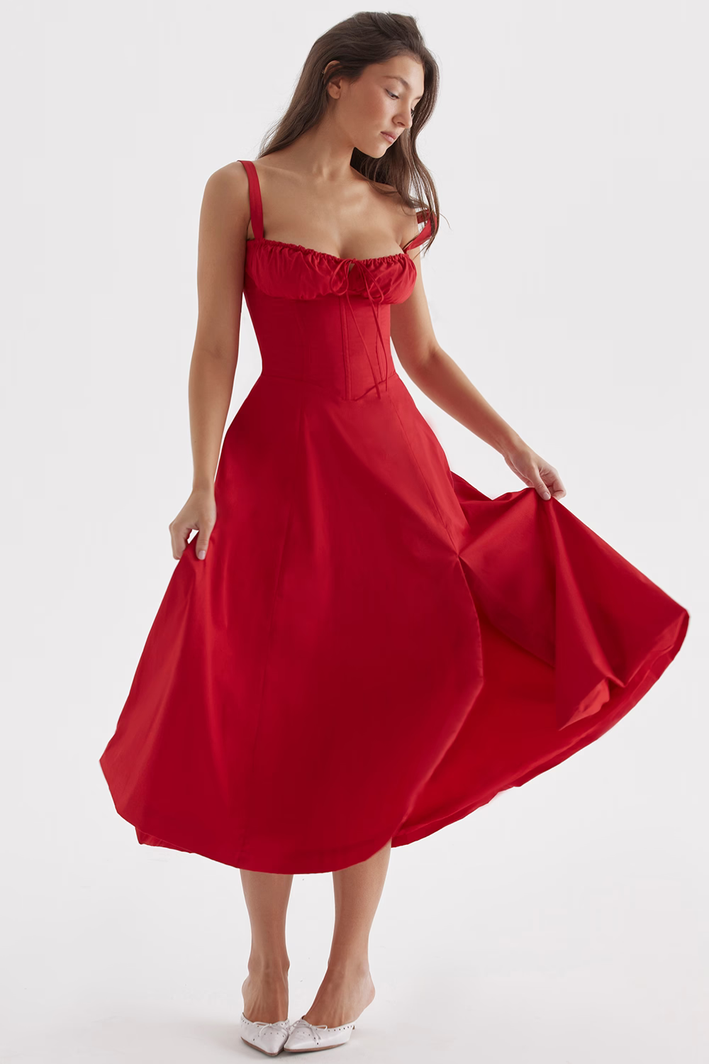 Vestido Midi Charlotte - Lindele Exclusive