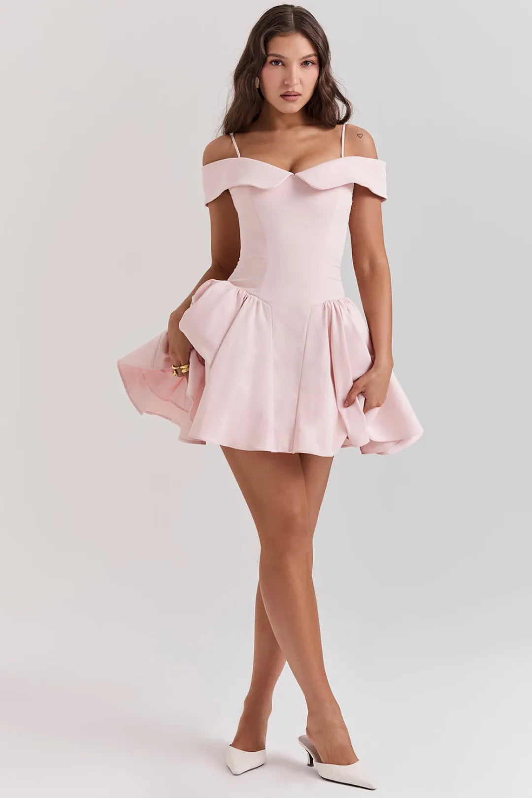 Vestido Curto Bailarina - Lindele Exclusive