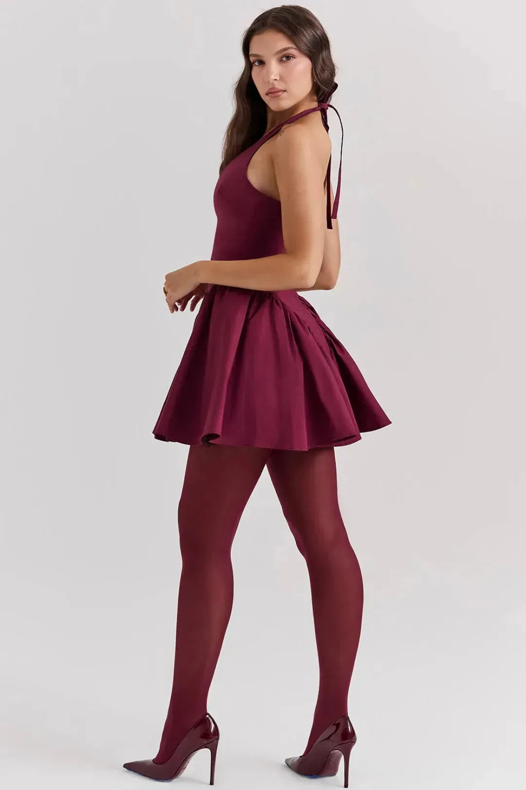 Vestido Curto Modelador Com Alça - Lindele Exclusive