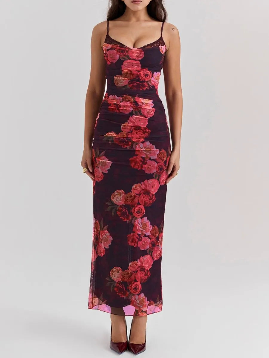 Vestido Longo Slim - Lindele Exclusive