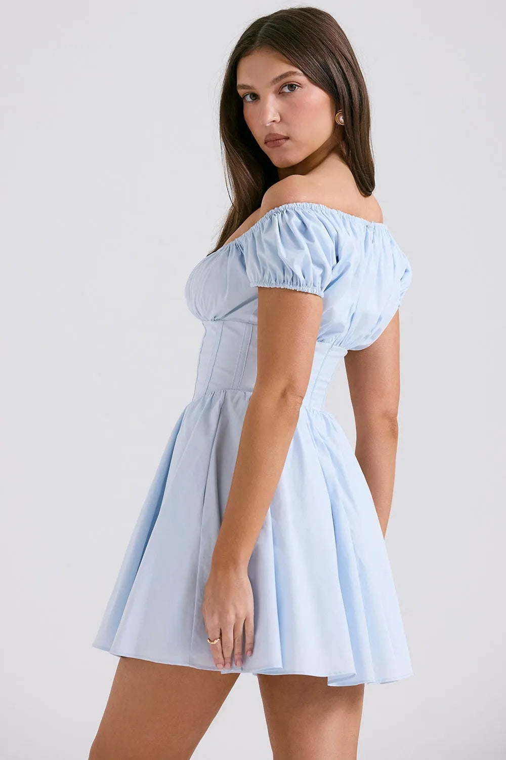 Vestido Curto Bustier - Lindele Exclusive