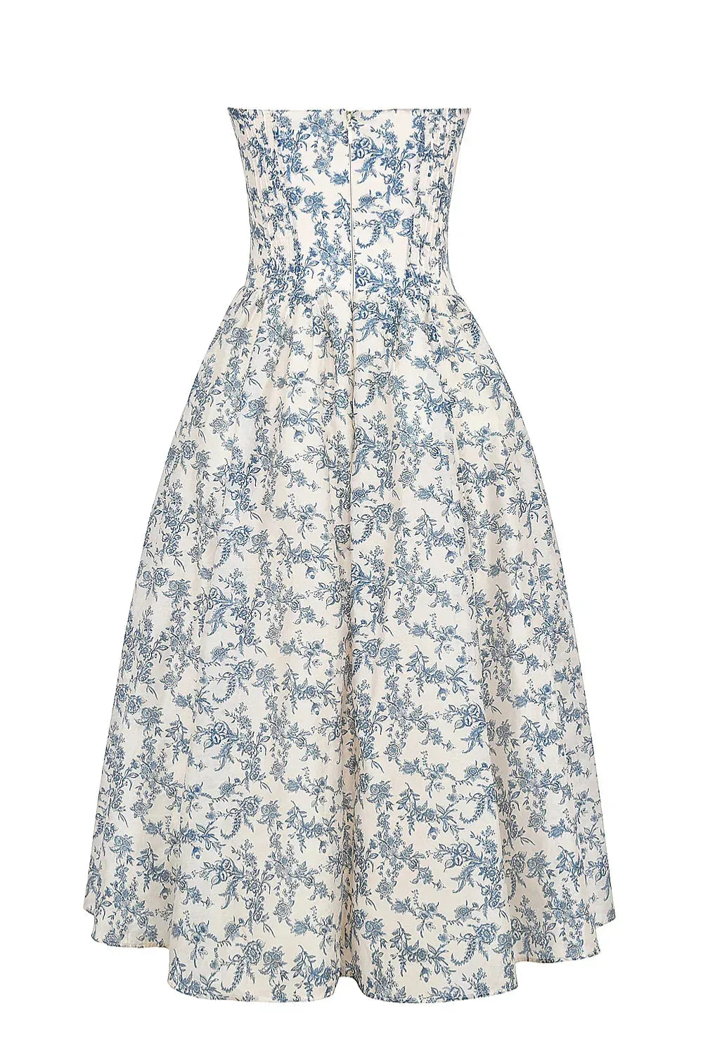 Vestido Midi Floral - Lindele Exclusive