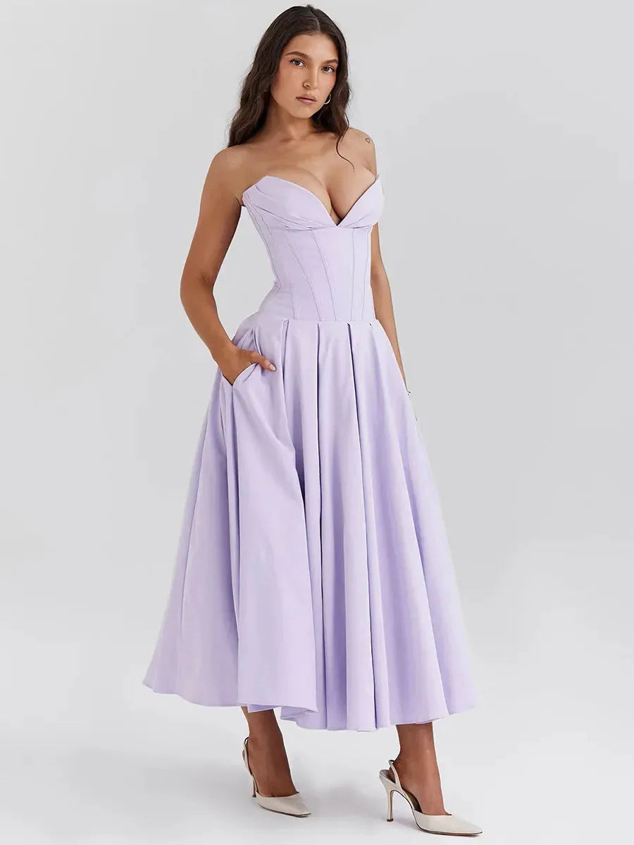 Vestido Espartilho - Lindele Exclusive