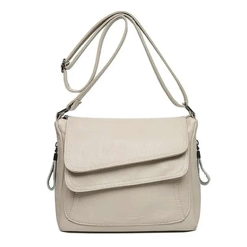 Bolsa Transversal Feminina Couro