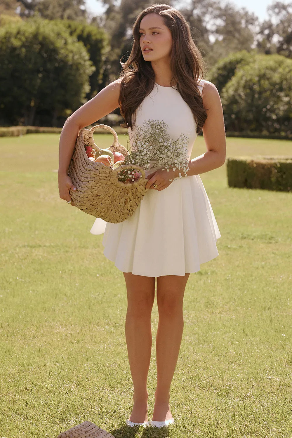 Vestido Curto Plissado - Lindele Exclusive