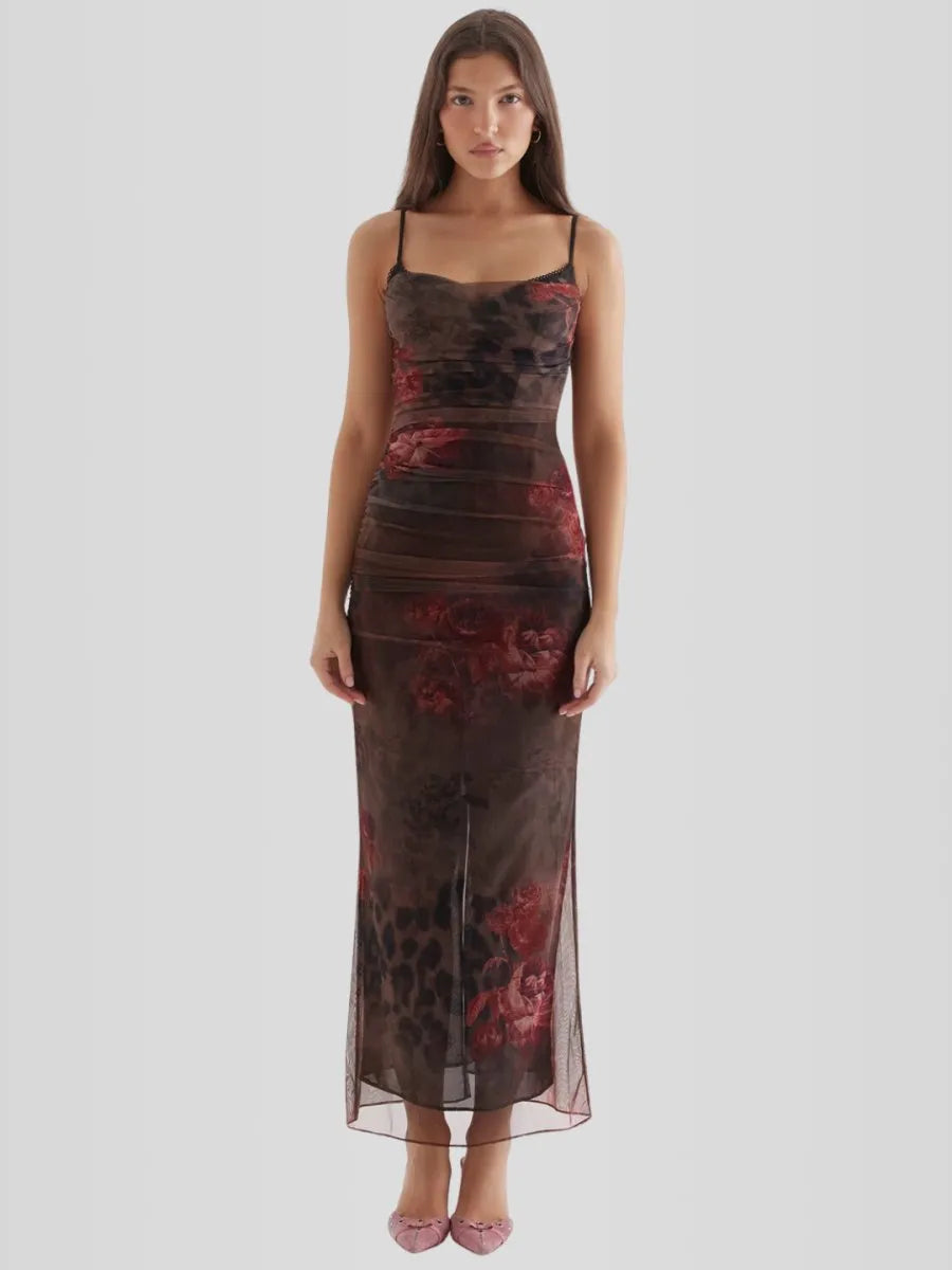 Vestido Longo Slim - Lindele Exclusive