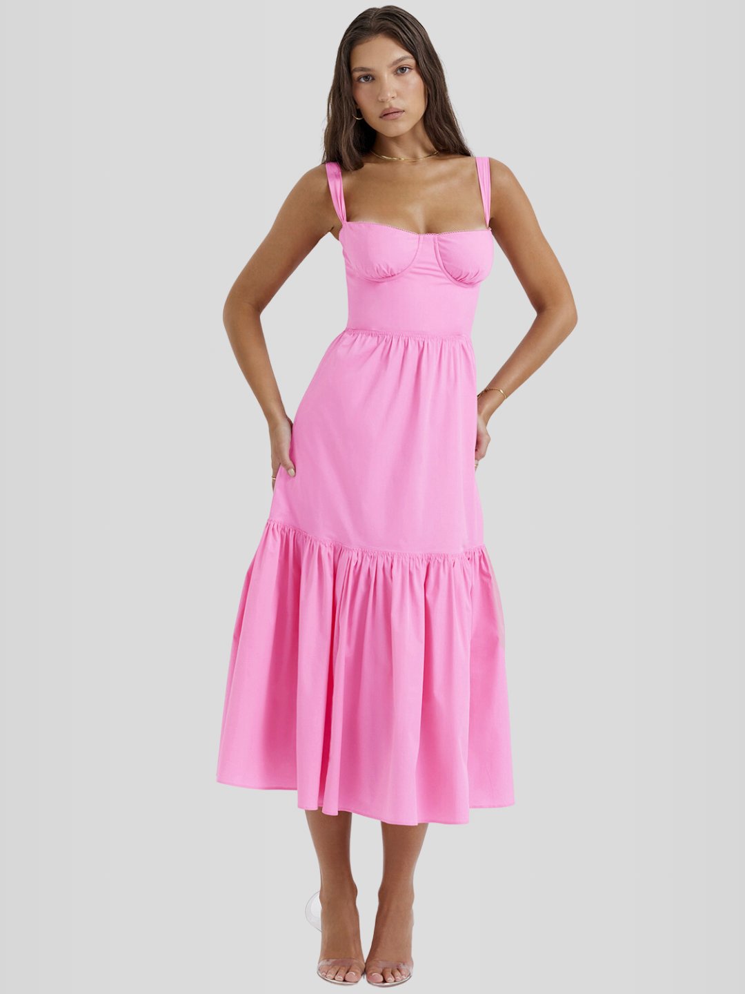 Vestido Midi Arizona - Lindele Exclusive