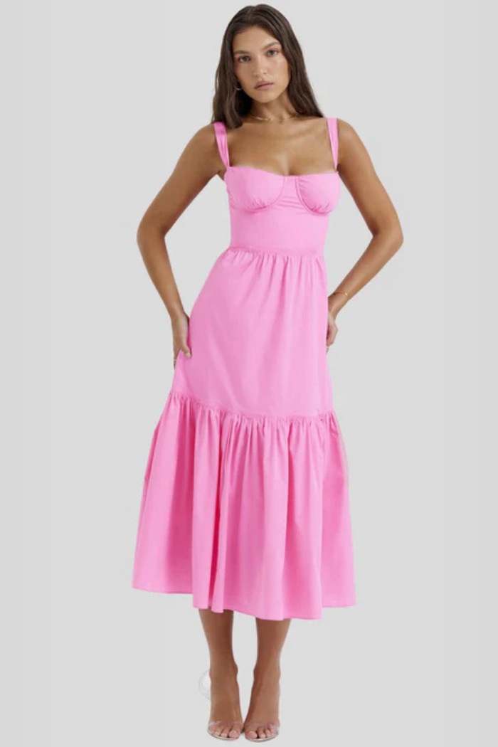 Vestido Midi Arizona - Lindele Exclusive