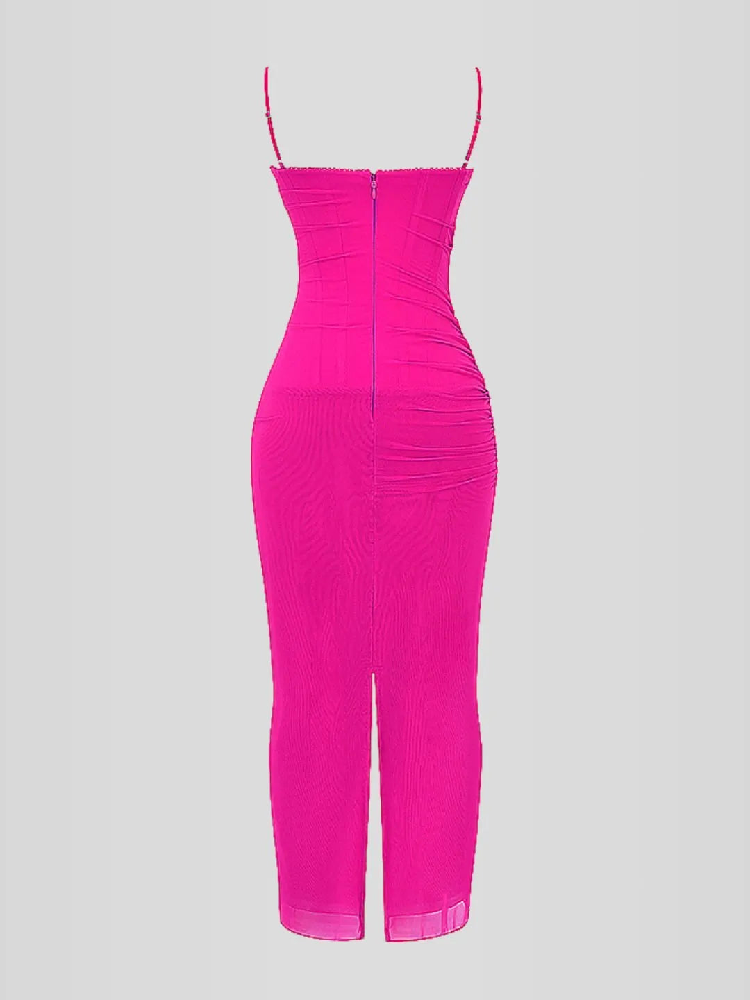 Vestido Longo Slim - Lindele Exclusive